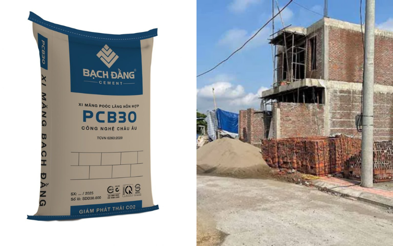 Xi măng PCB30 – giải pháp phổ biến cho xây dựng dân dụng