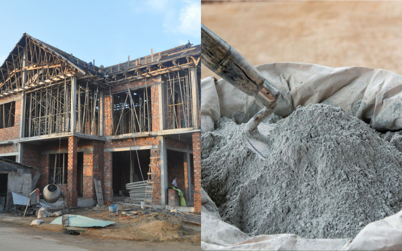Ước tính lượng xi măng cần dùng trước khi xây nhà dân dụng